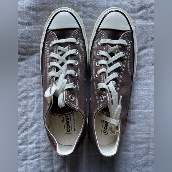 NWT WMNS Brown Converse Chuck Taylor Low Top Size 8 - Picture 11 of 12